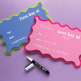 First + Last Day School Sign