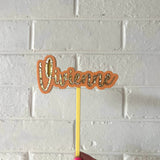 Cursive Custom Name Toppers