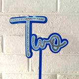 Custom Word Cake Toppers