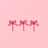 Mini Bow Toppers - Set of 3