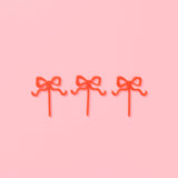 Mini Bow Toppers - Set of 3