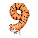 Animal Number Balloons