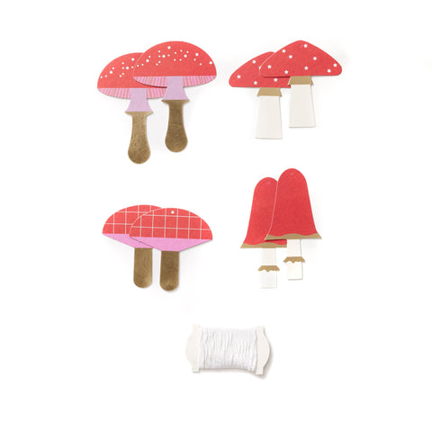 Mushroom Tags - Pack of 8