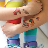 Retro Temporary Tattoos