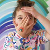Rainbow Temporary Tattoos
