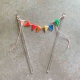 Bunting Cake Topper - Rainbow