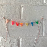 Bunting Cake Topper - Rainbow
