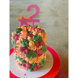 Pastel Lilac Cake Topper