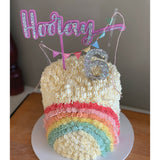 Bunting Cake Topper - Pastels