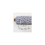 Bakers Twine - Black/White Stripe