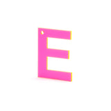 Neon Pink Letter - more letters available