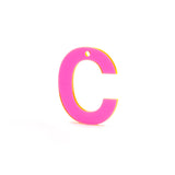 Neon Pink Letter - more letters available