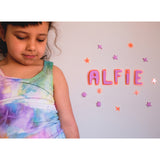 Name Kit: Neon Orange/Lilac