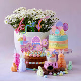 Honeycomb Spring Bunnies (set of 8)