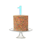 Large Blue Cake Topper