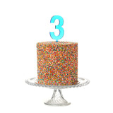 Large Blue Cake Topper