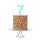 Large Blue Cake Topper