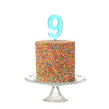 Large Blue Cake Topper