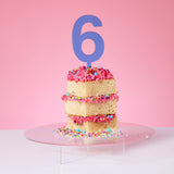 Large Blue Cake Topper