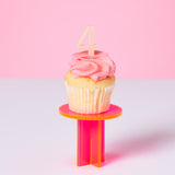 Blush Number Tiny Toppers - Set of 6