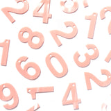 Number Tag - Blush