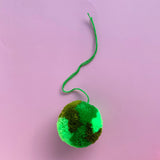 Neon Green Camo POM POMS!