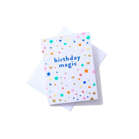 Birthday Magic Card
