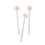 Daisy Drink Stirrers