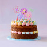 Pastel Flower Topper Set