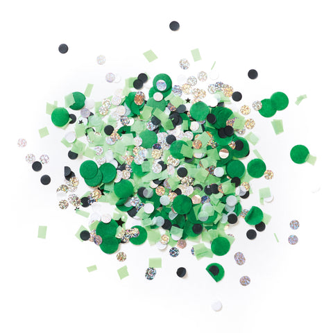 Confetti Bag - Galaxy Green