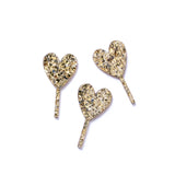 Tiny Heart Toppers - Set of 3