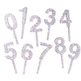 Holographic Glitter Cake Topper