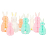 Honeycomb Spring Bunnies (set of 8)