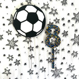 Soccer Cake Topper