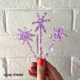 Star Sparkler Toppers - Set of 3
