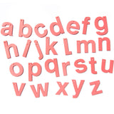 Pastel Raspberry Letters
