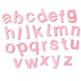 Pastel Strawberry Letters