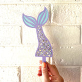 Luxe Mermaid Tail Cake Topper