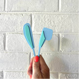 Mini Bunny Ear Cake Toppers