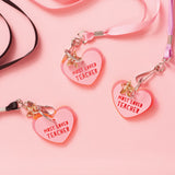 'Most Loved Teacher' Lanyard - Custom name available!