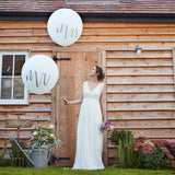 Jumbo Mr & Mrs Balloons