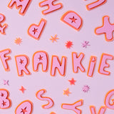 Name Kit: Neon Orange/Lilac