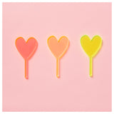 Tiny Heart Toppers - Set of 3