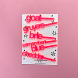 Cheese Markers - Neon Pink