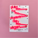 Dietary Markers - Neon Pink