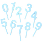 Pastel Blue Cake Topper