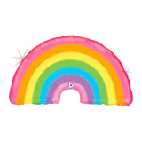 Glitter Pastel Rainbow Balloon