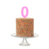 Large Neon Pink Cake Topper