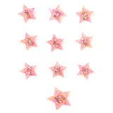Number Badge! - Pink Confetti