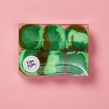 Neon Green Camo POM POMS!